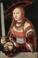 Lucas il Vecchio Cranach - Judith with the Head of Holofernes